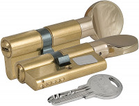 Цилиндровый механизм Kale с вертушкой 164 SM/68 (26+10+32) mm латунь 5 кл.    