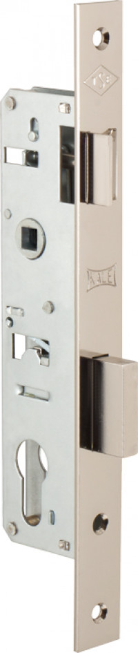 Корпус замка Kale врезного цилиндрового узкопроф.153 (35 mm) w/b (никель)      