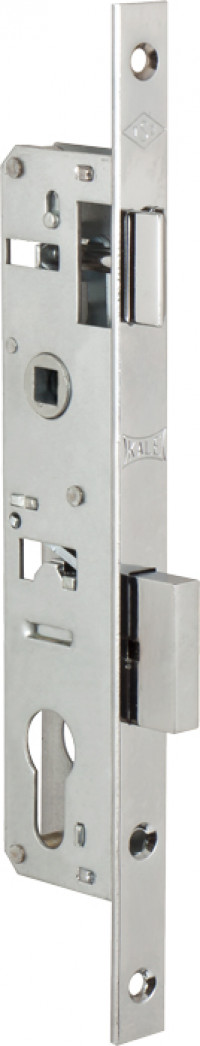 Корпус замка Kale врезного цилиндрового узкопроф.153/P (25 mm) w/b (никель)      