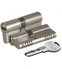 Цилиндровый механизм Kale 164 OBS SNE/90 (35+10+45) mm никель 5 кл.     