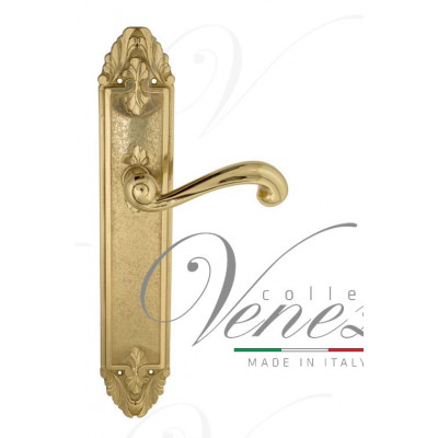 Ручка Venezia CARNEVALE на планке PL90 полированная латунь