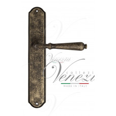 Ручка Venezia CLASSIC на планке PL02 античная бронза