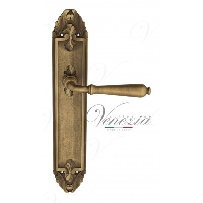 Ручка Venezia CLASSIC на планке PL90 матовая бронза