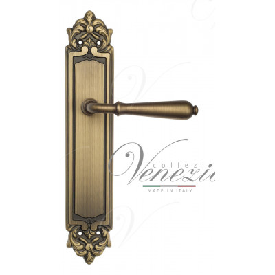 Ручка Venezia CLASSIC на планке PL96 матовая бронза