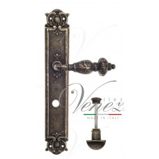 Ручка Venezia LUCRECIA WC на планке PL97 античная бронза
