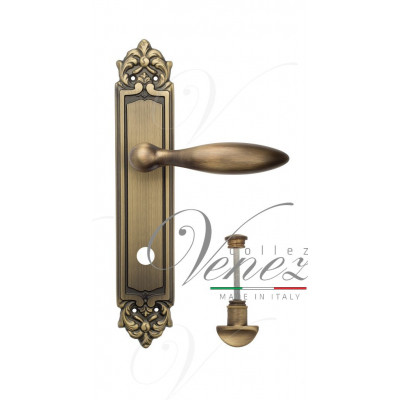 Ручка Venezia MAGGIORE WC на планке PL96 матовая бронза
