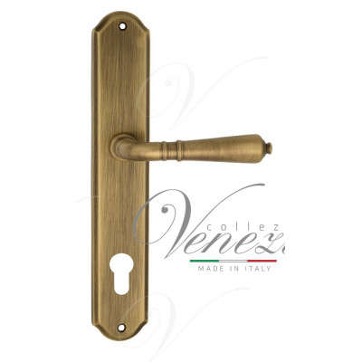 Ручка Venezia VIGNOLE CYL на планке PL02 матовая бронза