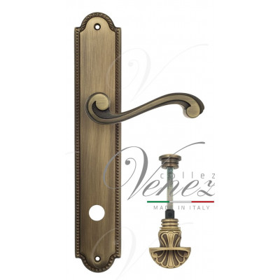 Ручка Venezia VIVALDI WC-4 на планке PL98 матовая бронза