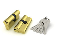 Цилиндровый механизм Fuaro R300/68 mm (26+10+32) BBP латунь 5 кл.