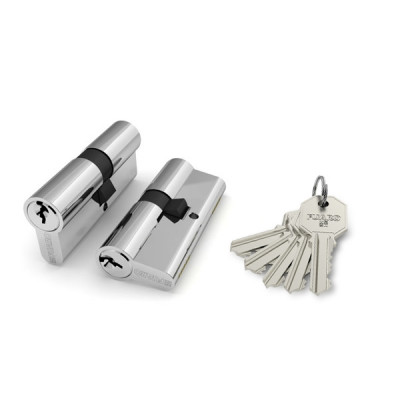 Личинка Fuaro 100 CA 80 mm (30+10+40) CP хром 5 кл.