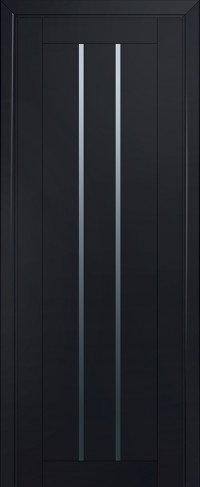 Profil Doors 49 U, Черно Матовый