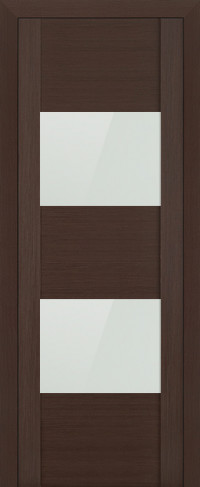 Profil Doors 21Х Венге Мелинга, Стекло белый/черный лак