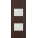 Profil Doors 21Х Венге Мелинга, Стекло белый/черный лак